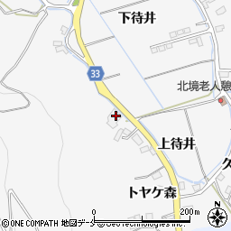 宮城県石巻市北境トヤケ森43-1周辺の地図