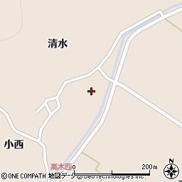 宮城県石巻市高木清水43周辺の地図