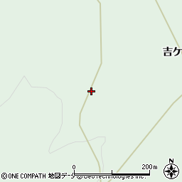宮城県大郷町（黒川郡）大松沢（吉ケ沢）周辺の地図