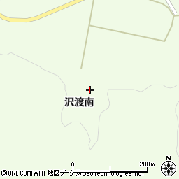 宮城県黒川郡大和町吉田沢渡南周辺の地図