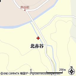 新潟県村上市北赤谷212周辺の地図