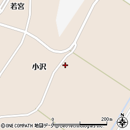 宮城県石巻市高木小沢前周辺の地図