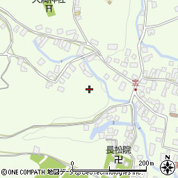 山形県村山市湯野沢周辺の地図