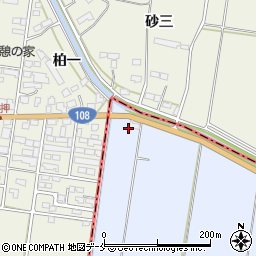 宮城県東松島市赤井北田周辺の地図
