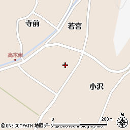 宮城県石巻市高木岡田周辺の地図