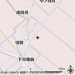 宮城県石巻市鹿又谷地中前周辺の地図