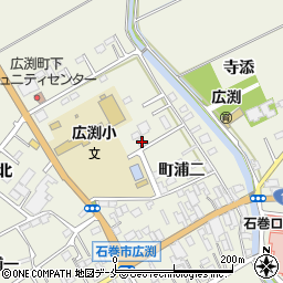宮城県石巻市広渕町北220周辺の地図