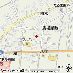 宮城県石巻市広渕馬場屋敷周辺の地図