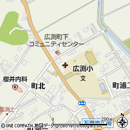 宮城県石巻市広渕町北187周辺の地図