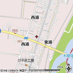 宮城県大崎市鹿島台木間塚竹谷81周辺の地図