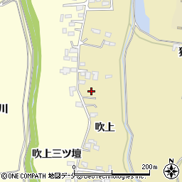 宮城県大崎市鹿島台平渡（吹上）周辺の地図