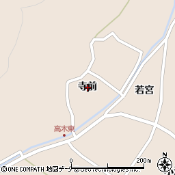 宮城県石巻市高木寺前周辺の地図