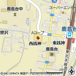 ＪＡ新みやぎ　鹿島台支店周辺の地図