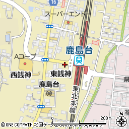 鹿島台タクシー株式会社周辺の地図