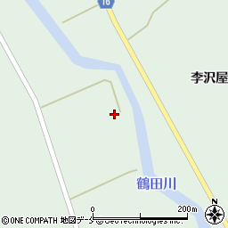 鶴田川周辺の地図