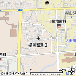 山形県村山市楯岡荒町2丁目5周辺の地図