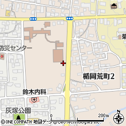 山形県村山市楯岡荒町2丁目周辺の地図