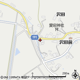 宮城県石巻市須江沢田20周辺の地図