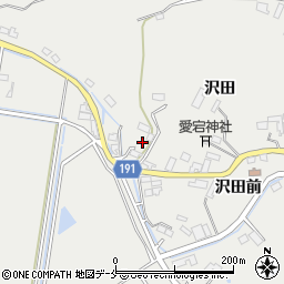 宮城県石巻市須江沢田80周辺の地図