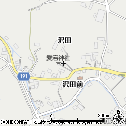 宮城県石巻市須江沢田61周辺の地図