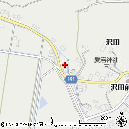 宮城県石巻市須江沢田78周辺の地図