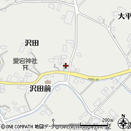 宮城県石巻市須江沢田39周辺の地図