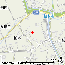 宮城県石巻市広渕柏木周辺の地図