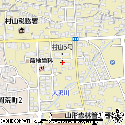 県営アパート周辺の地図