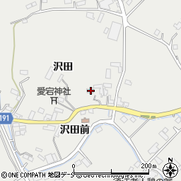 宮城県石巻市須江沢田37周辺の地図