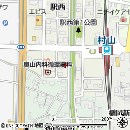 ホープ薬局村山駅西店周辺の地図