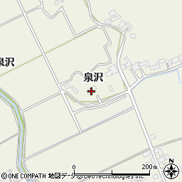 宮城県石巻市広渕泉沢周辺の地図