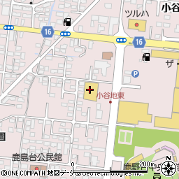 薬王堂宮城鹿島台店周辺の地図
