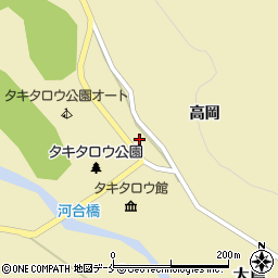 山形県鶴岡市大鳥高岡40周辺の地図