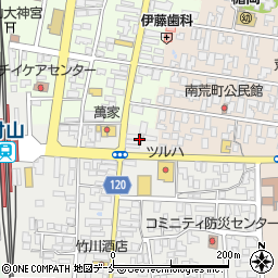 蓬莱飯店周辺の地図