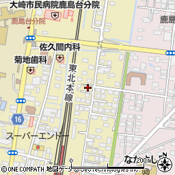 株式会社鹿島台土地周辺の地図