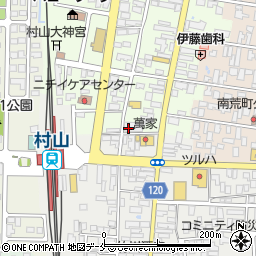 魚民 村山東口駅前店周辺の地図