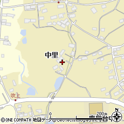 宮城県大崎市鹿島台平渡（中里）周辺の地図