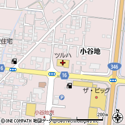 ツルハドラッグ宮城鹿島台店周辺の地図