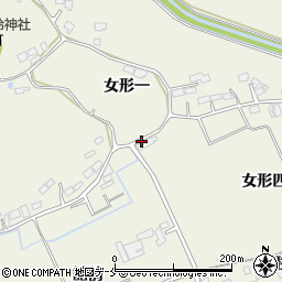 宮城県石巻市広渕（女形一）周辺の地図