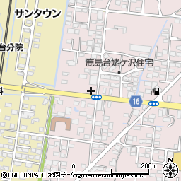 セブンイレブン大崎鹿島台店周辺の地図