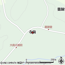 宮城県黒川郡大衡村大森寺前周辺の地図