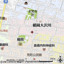 三沢理容所周辺の地図