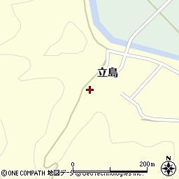 新潟県村上市立島126-1周辺の地図