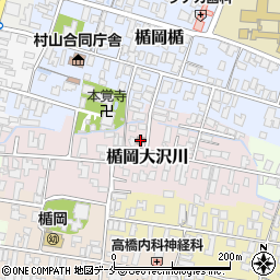 大沢川公民館周辺の地図