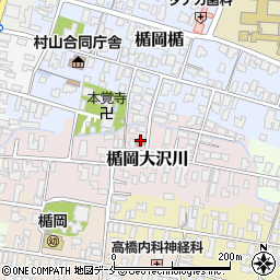 大沢川公民館周辺の地図