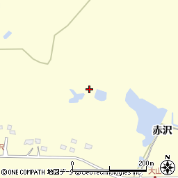 宮城県大崎市鹿島台広長（赤沢入）周辺の地図