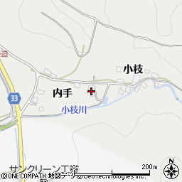 宮城県石巻市東福田内手周辺の地図