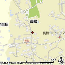 宮城県大崎市鹿島台平渡（長根）周辺の地図