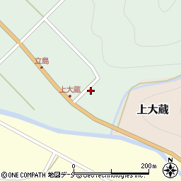 新潟県村上市下大蔵323周辺の地図