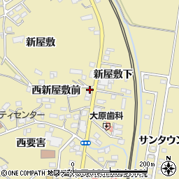 宮城県大崎市鹿島台平渡西新屋敷前11-3周辺の地図